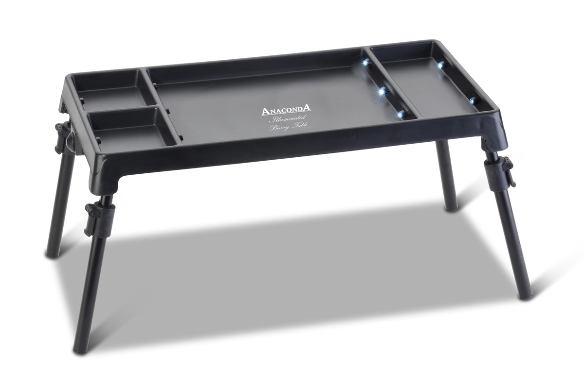 Anaconda Illuminated Bivvy Table Karpfenanglertisch 54 * 29 cm beleuchtet