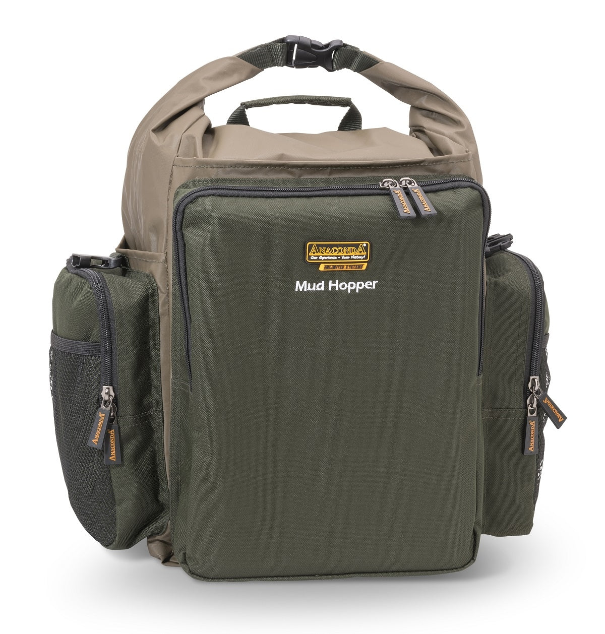 Anaconda Mud Hopper Angelrucksack 45 Liter Fassung mit Tackle Chest inklusive