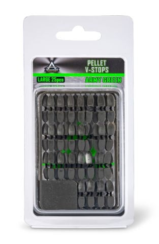 anaconda-pellet-stops-army-green-25-stueck-karpfenangelzubehoer-2
