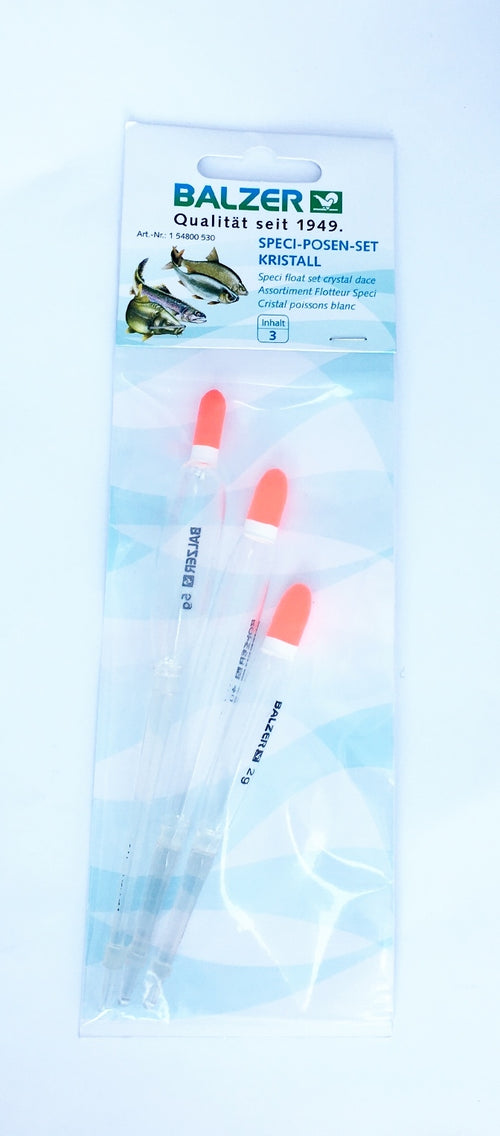 Balzer Angelposen 3er Set mit 2 4 und 5 Gramm Seitenlaufposen Set