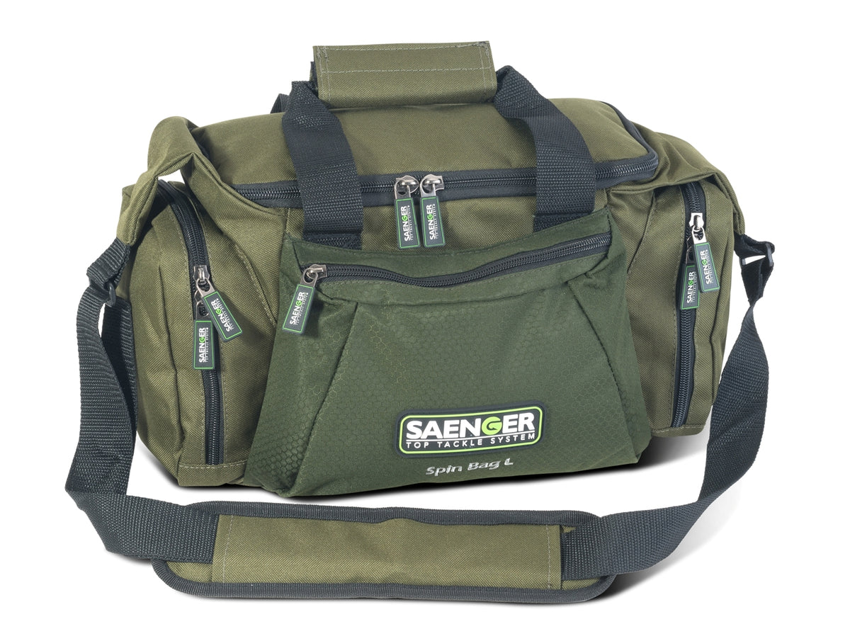 Angeltasche mit Tackleboxen Spin Bag L Angelzubehörtasche