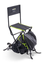 Sänger Backpacker Chair de Luxe Angelrucksack kombiniert mit einem Angelstuhl