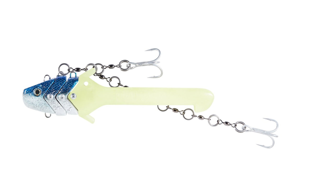 Balzer Adrenalin Dead Bait blau Köderkopf zum Meeresangeln