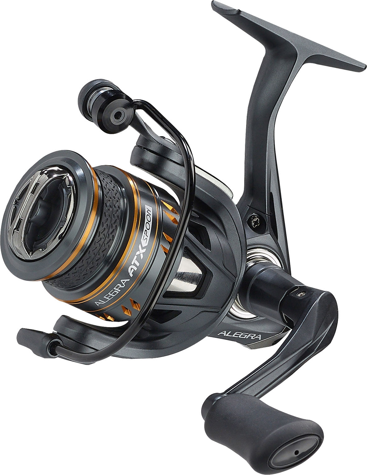 Balzer Alegra ATX Spoon Angelrolle mit Frontbremse 7 Kugellager 150 Meter 0,10 mm 220 Gramm 5,8 : 1 Aluspule