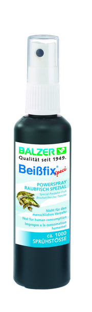 Beißfix Power Spray 50ml Raubfisch Spezial Flüssiglockstoff für Raubfische