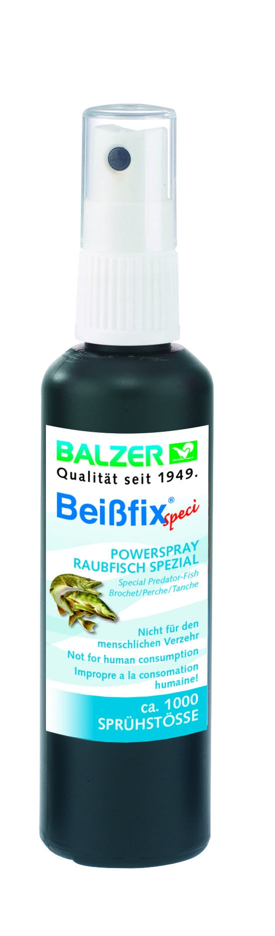 Beißfix Power Spray 50ml Raubfisch Spezial Flüssiglockstoff für Raubfische