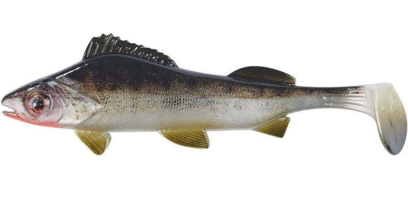 Leurre souple Clone Shad Sandre 12 cm pour la pêche des carnassiers