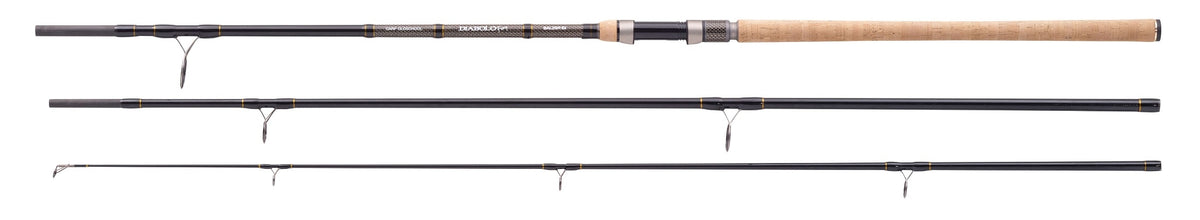 Balzer Diabolo Fury Carp Oldscool 3,6 Meter 3 lbs Wurfgewicht 330 Gramm 3teilig 1,27 Meter Transport Korkgriff