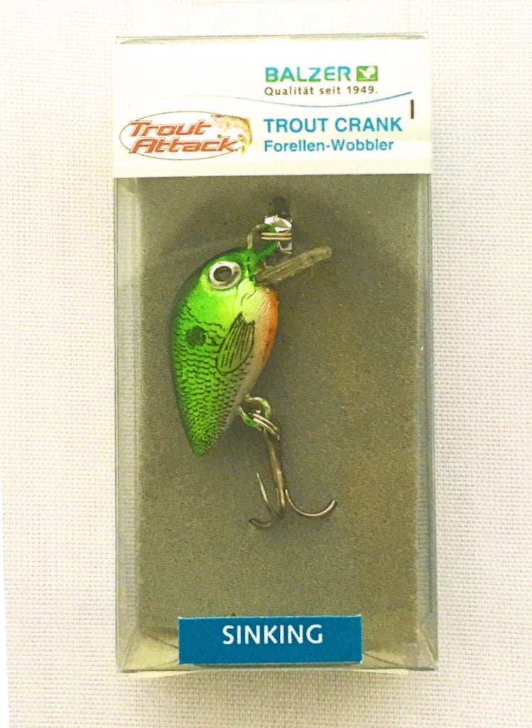 Balzer Trout Crank leurre truite couleur perche 3 cm 2 grammes