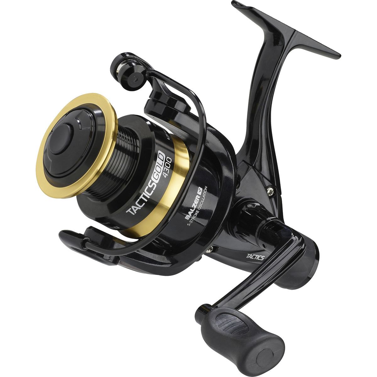 Balzer Tactics Gold 4200 RD Angelrolle mit Heckbremse Gr. 20 4 Kugellager