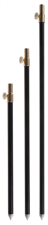 Piquet Specitec en aluminium réglable de 30 à 50 cm, support de canne à pêche