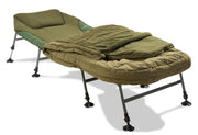 Anaconda 4-Season Bed Chair Angelliege mit Schlafsack