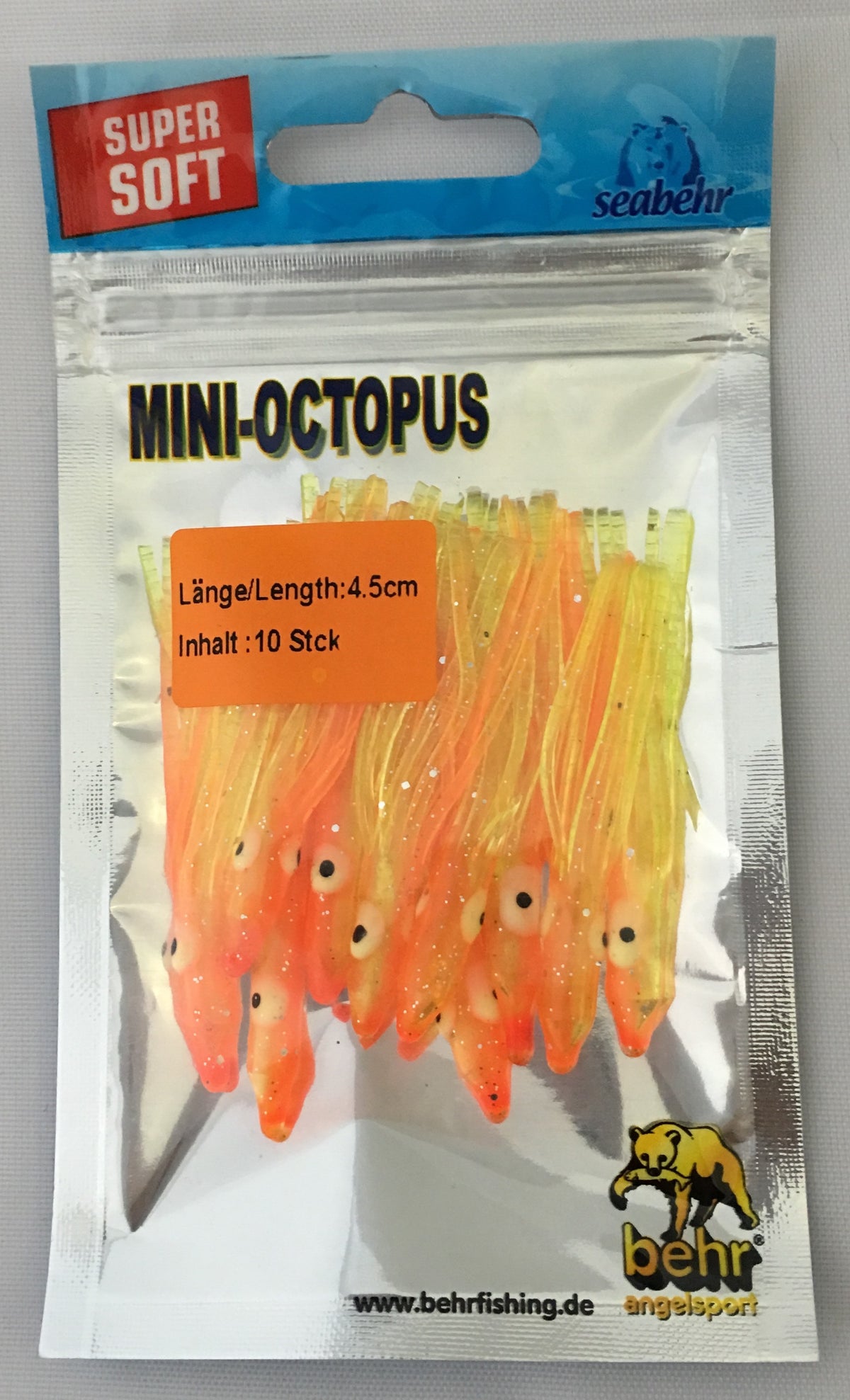 Mini Octopus Angelköder 4,5 cm