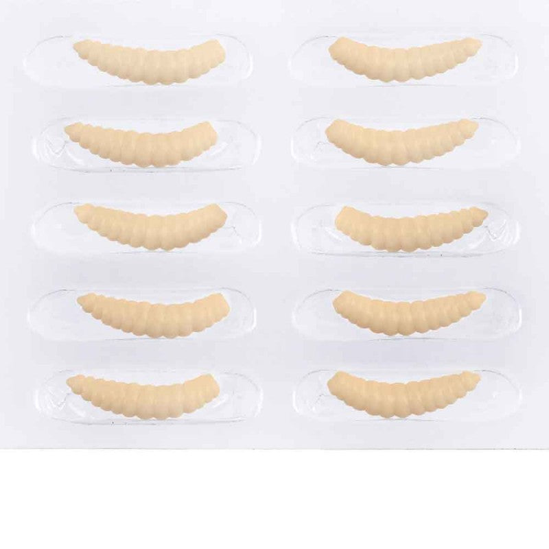 Balzer Bienenmaden schwimmend 2,5 cm 10 Stück Forellenköder