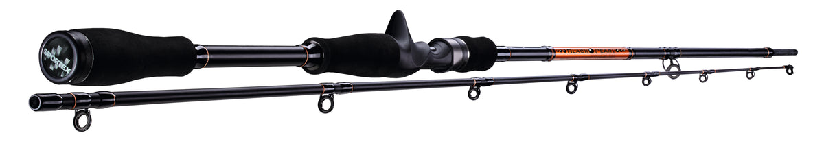 Canne casting Sportex Black Pearl BR2102 2,1 mètres, puissance de lancer jusqu'à 40 grammes