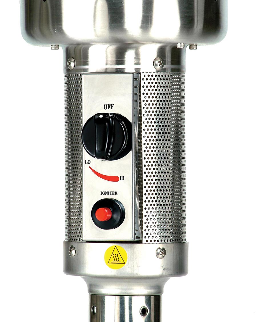 Radiateur infrarouge Burny Bullet Inox Pro