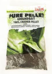 Carp Zoom Pure Pellets Black Halibut fin, amorce idéale 800 grammes pour l'amorçage