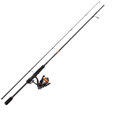 Ensemble de pêche DAM Firewave XP avec canne, moulinet et ligne, 2,4 mètres, puissance de lancer 15 à 40 grammes