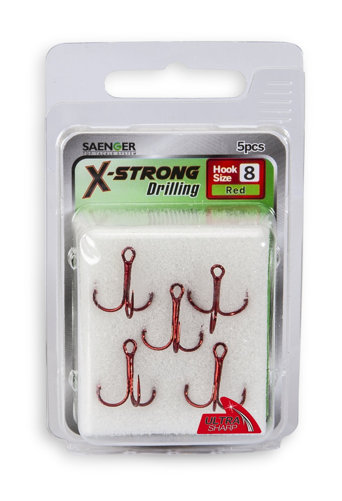 Treble hook size 4 predatory fish hook