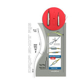 Jenzi Drop Shot Rig - Fertiges Dropshot Rig zum selbst bestücken 0,28 mm Schnur 2 Meter 5 & 10 Gramm Blei