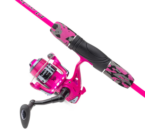 Sänger Flash Light Stick 40 Rutenset Angel und Rolle 1,95 m 15-45g knalliges Angelset Komplettset angeln