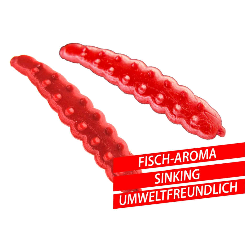 Tasty Gums TYPE 4 rot Länge 2,5 cm mit Geschmackstoff Made