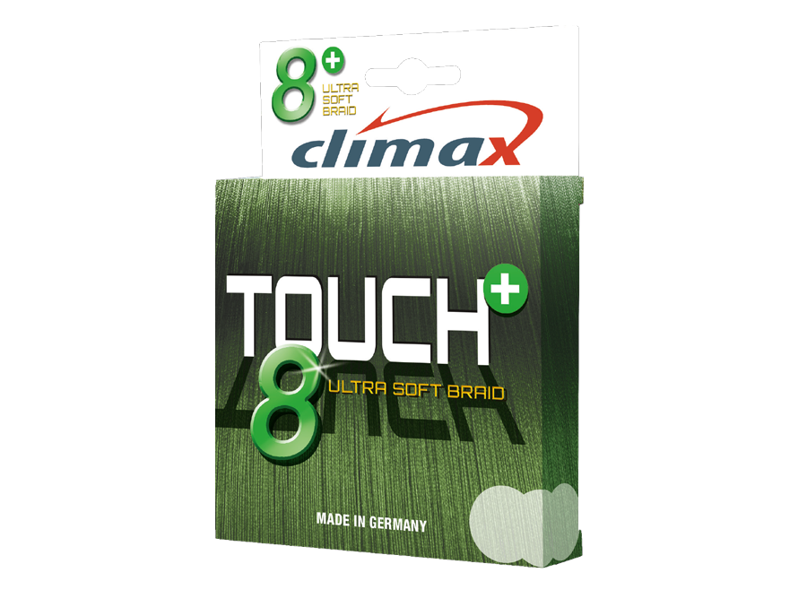 Geflochtene Angelschnur Climax Touch 8plus 0,20 mm 19 kg Tragkraft 135 Meter