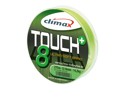 Geflochtene Angelschnur Climax Touch 8plus 0,20 mm 19 kg Tragkraft 135 Meter