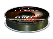 Geflochtene Angelschnur 0,12 mm 9,5 kg olivgrün Preis pro Meter