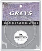 Hardy Greys Greylon Fliegenvorfach 0,20 mm 3X Spitze