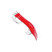 Système Aquantic Gummi Makk pour la pêche en mer, hameçon 4, 0,70 mm, 1,3 mètre