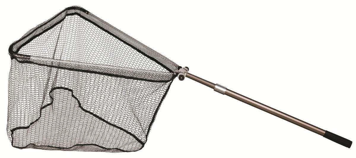 Unterfangkescher 2,25 Meter 65 * 65 * 60 cm mit gummiertem Keschernetz