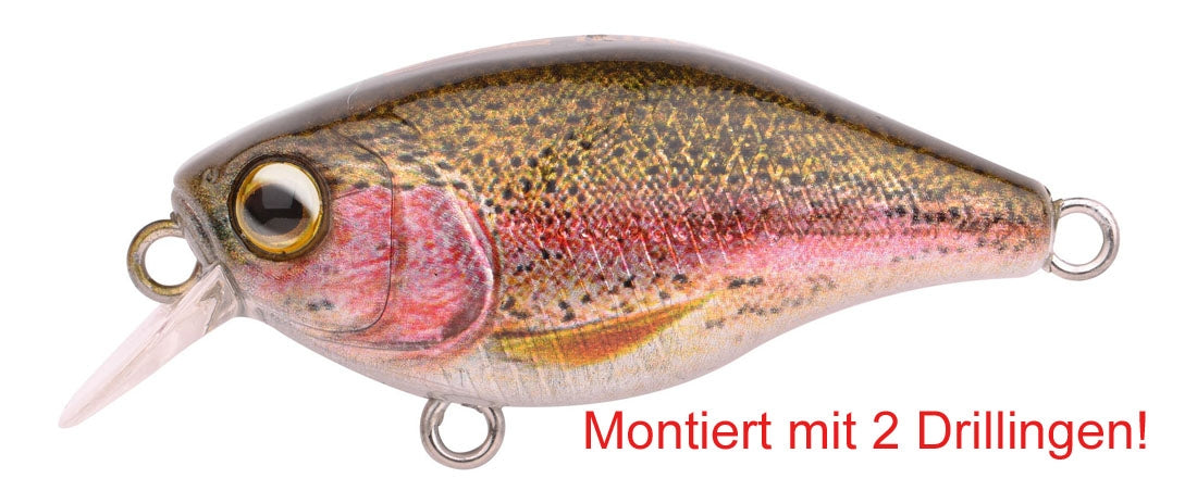 Spro Ikiru Naturals Crank 3,8 cm Forelle Tauchtiefe 0,5 Meter