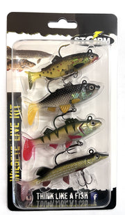 Storm Naturistic Wildeye Live Kit Gummiköder Set 8 bis 10 cm 4 St.