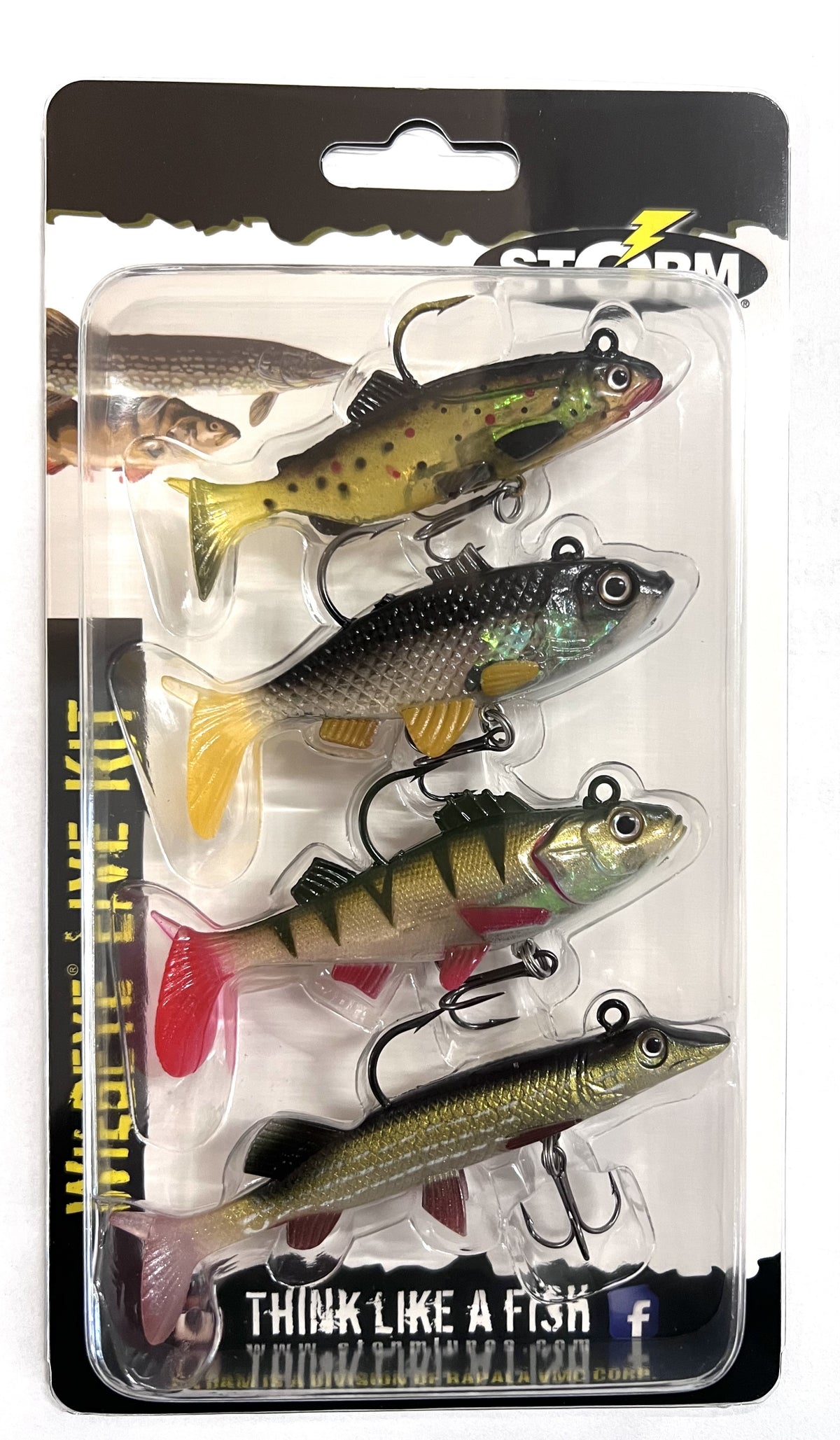 Storm Naturistic Wildeye Live Kit Gummiköder Set 8 bis 10 cm 4 St.