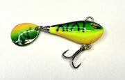 Shirasu Spin Buddy Evil Eye Fire Shark UV 3,5 cm 6 grammes