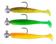 Iron Claw Easy Shad Mix im Set 7,5 cm fertig montiert 3 Stück