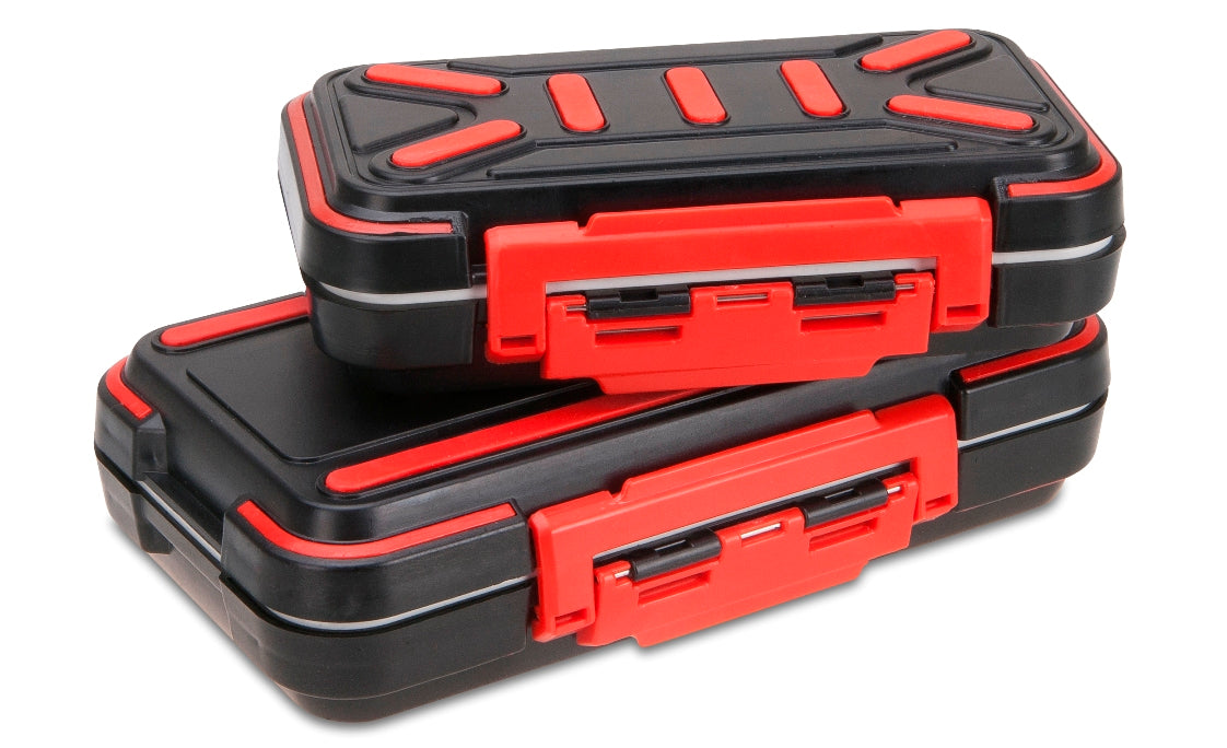 Boîte de pêche Iron Claw Stinger Hardcase L pour stingers et bas de ligne en acier pour la pêche au brochet et aux carnassiers