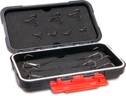Iron Claw Stinger Hardcase S Boîte de rangement pour stingers et bas de ligne en acier pour la pêche au brochet et aux carnassiers