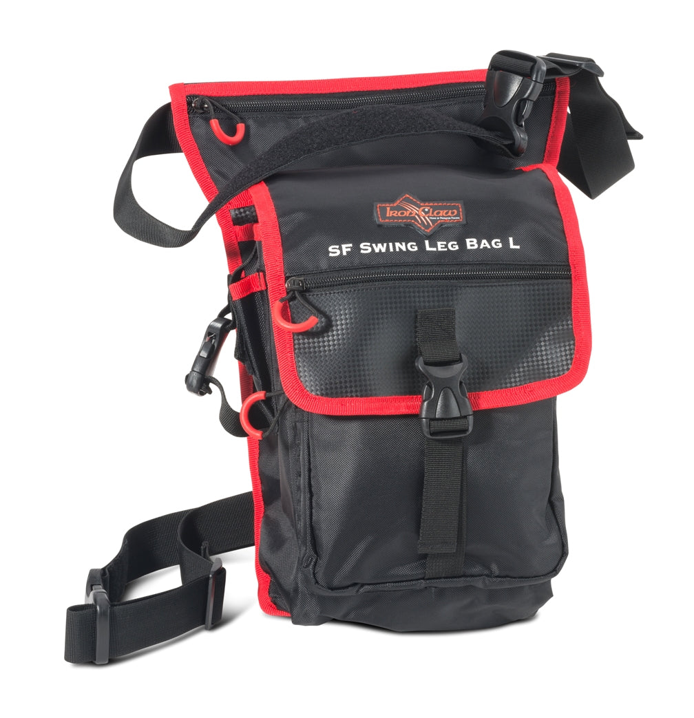 Sacoche de jambe pour accessoires de pêche Iron Claw SF Swing Leg Bag L