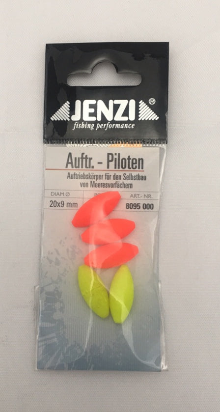 Flotteurs de pêche pour montages 20 * 9 mm, 5 pièces
