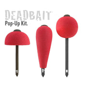 Jenzi Deadbait Pop Up Kit mit 3 Köpfen ideal für das Angeln mit totem Köderifisch