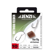 Method Feeder Hair Rig mit Quickstop, Länge 12,0 cm, Durchmesser 0,23 mm Hakengröße10