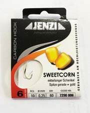Hameçons montés Jenzi Sweetcorn Premium