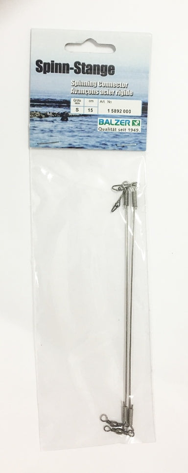 Spinnstange für Jerkbaits 15 cm 2 Stück im SB Pack Spinnstangen für Jerkbait Angelköder