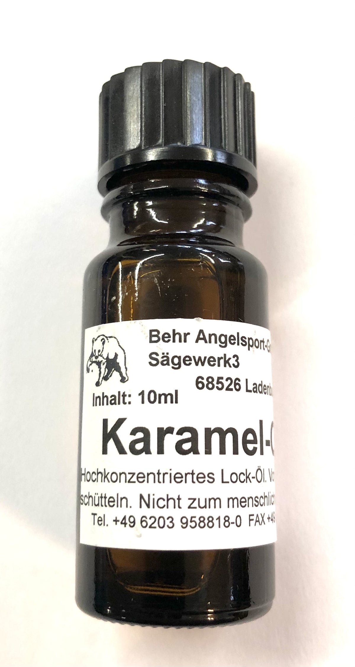 Huile attractive spéciale pour poissons au caramel | Attractif au caramel