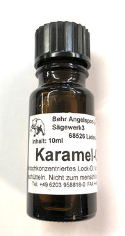 Huile attractive spéciale pour poissons au caramel | Attractif au caramel