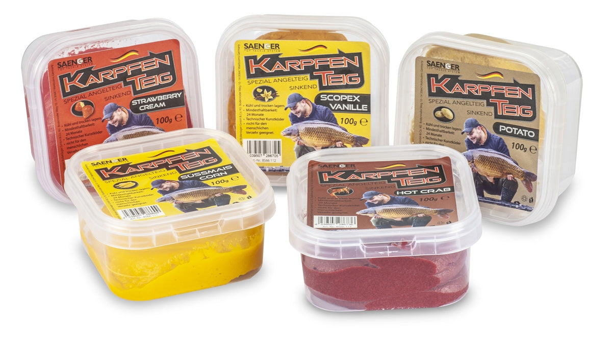 Karpfenteig sinkend Strawberry Cream 100 Gr.