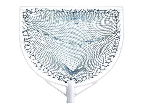 Teich Kescher Karpfen 55 cm 30 mm Maschenweite Teichunterfangkescher Fischzuchtkescher
