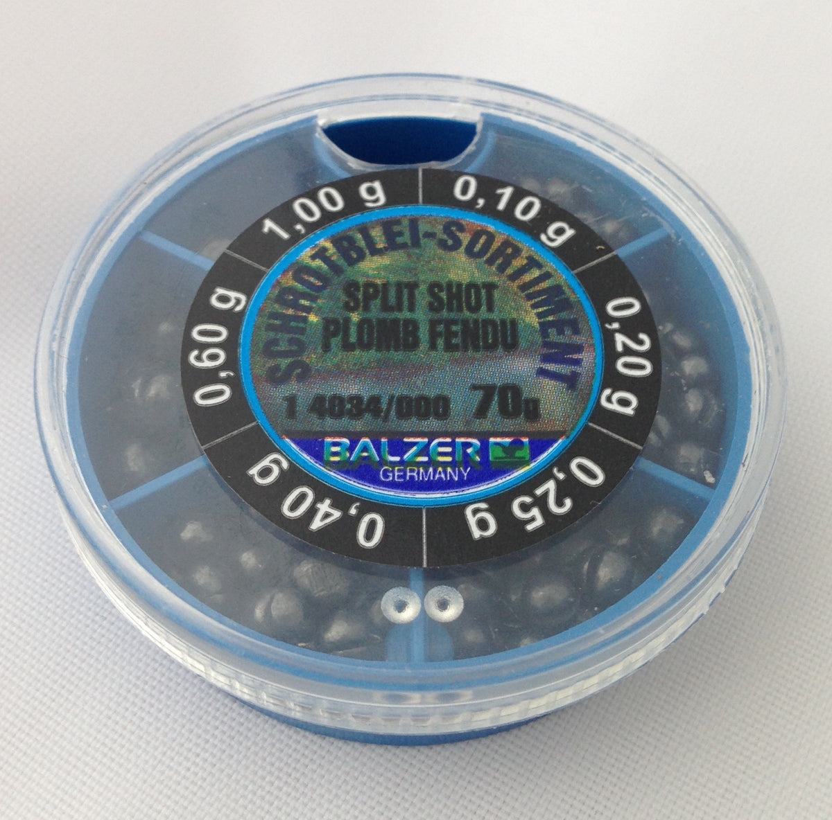 70 grams fine lead shot fishing weights